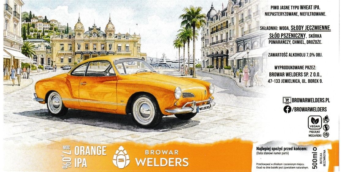 (26) VW ORANGE IPA - Browar Welders - sklep internetowy