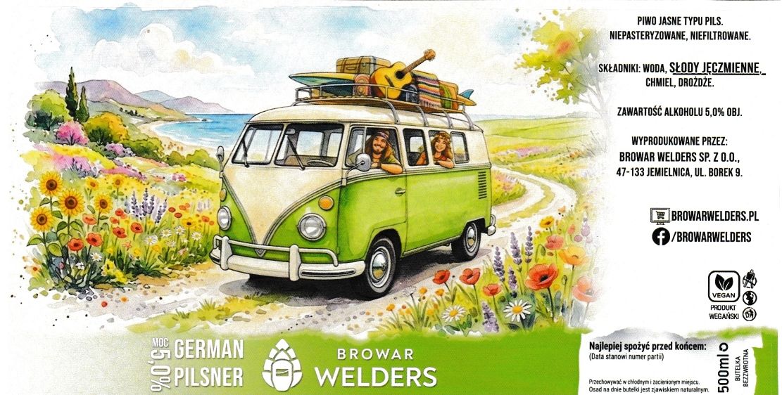 (27) VW GERMAN PILSNER - Browar Welders - sklep internetowy