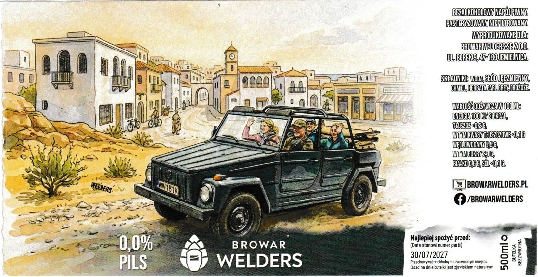 (31) VW PILS 0.0% - Browar Welders - sklep internetowy