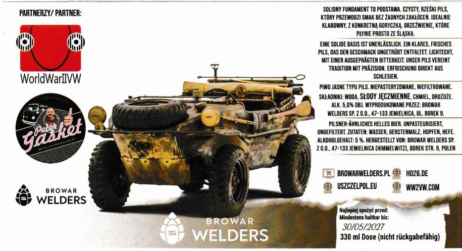 (32) VW PILS WWII WARIANT I - Browar Welders - sklep internetowy