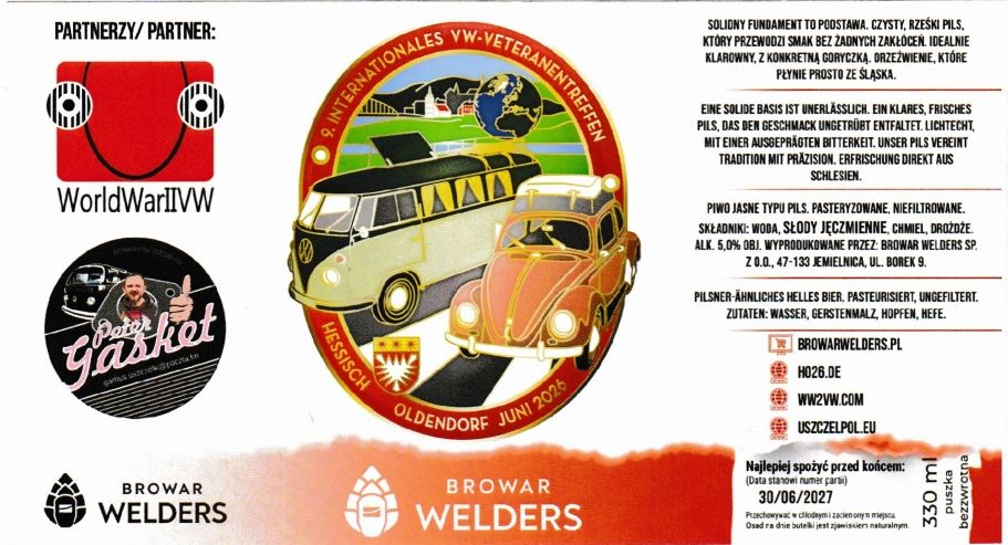 (33) VW PILS WWII WARIANT II - Browar Welders - sklep internetowy
