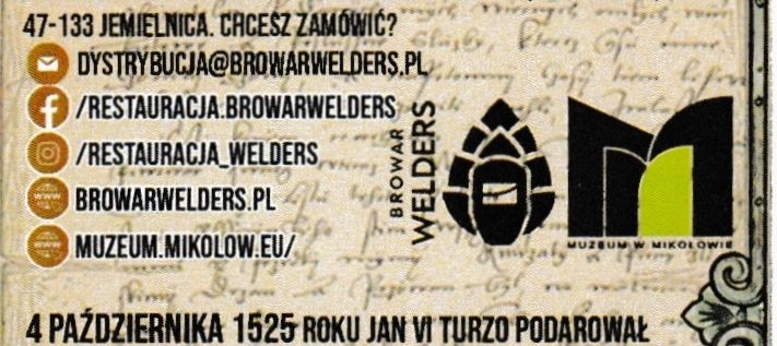 (45) MIKOŁOWSKIE PIWO PILSNER WARIANT I - Browar Welders - sklep internetowy