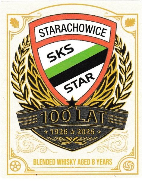 (98) ETYKIETA SKS STAR STARACHOWICE BLENDED WHISKY - Browar Welders - sklep internetowy