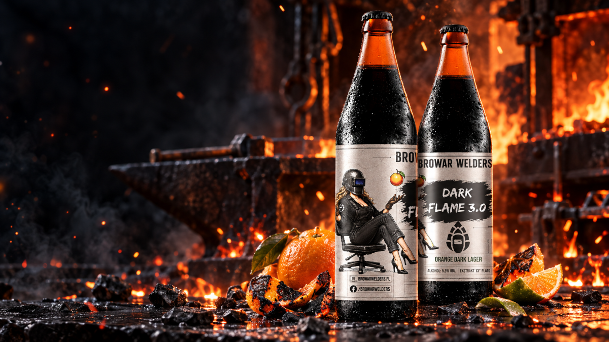 DARK FLAME 3.0 - citrus dark lager - Browar Welders - sklep internetowy