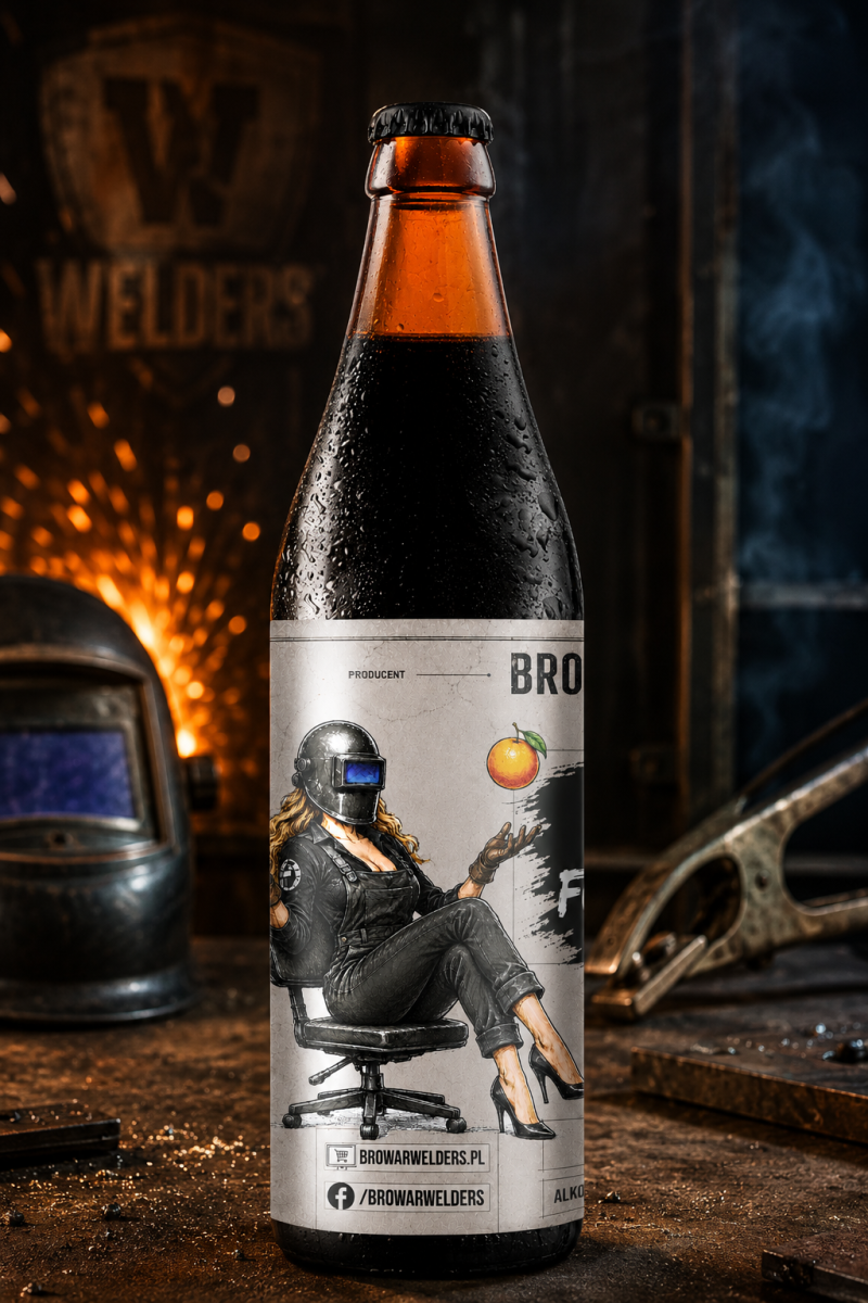 DARK FLAME 3.0 - citrus dark lager - Browar Welders - sklep internetowy