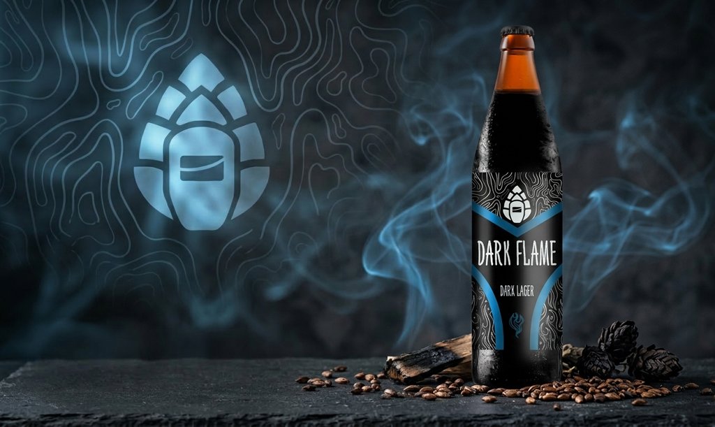 DARK FLAME. Dark Lager - Browar Welders - sklep ineternetowy