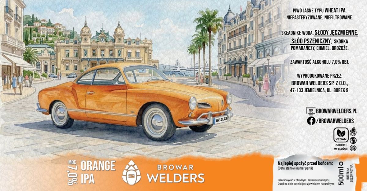 GHIA ORANGE IPA - Browar Welders - sklep ineternetowy