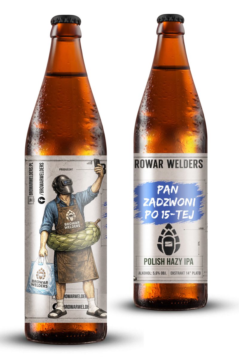 Pan Zadzwoni Po 15-tej - Polish Hazy IPA - Browar Welders - sklep internetowy