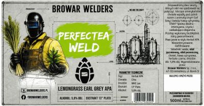 (1) ETYKIETA PERFECTEA WELD - Browar Welders - sklep internetowy