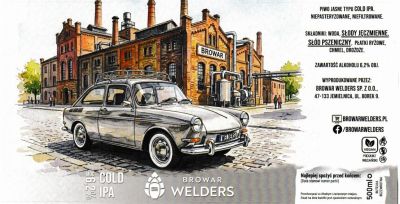 (29) ETYKIETA VW COLD IPA - Browar Welders - sklep internetowy
