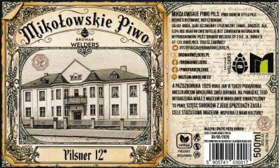 (46) MIKOŁOWSKIE PIWO PILSNER WARIANT II - Browar Welders - sklep internetowy
