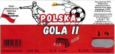 (61) ETYKIETA POLSKA GOLA PILS - Browar Welders - sklep internetowy