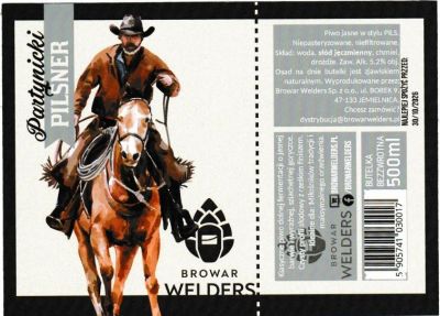 (73) ETYKIETA PARTYNICKI PILSNER - Browar Welders - sklep internetowy