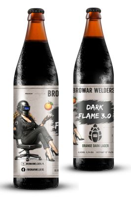 DARK FLAME 3.0 - citrus dark lager - Browar Welders - sklep internetowy
