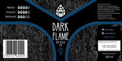 ETYKIETA WELDERS DARK FLAME - Browar Welders - sklep ineternetowy