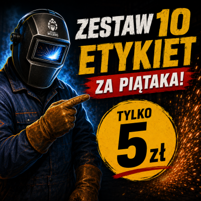 (Z1) ZESTAW 10 ETYKIET Z RABATEM - Browar Welders - sklep internetowy