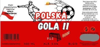 Etykieta POLSKA GOLA PILS - Browar Welders - sklep ineternetowy