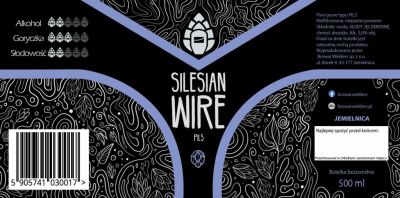 ETYKIETA SILESIAN WIRE - DATA 30/12/2025 - Browar Welders - sklep ineternetowy