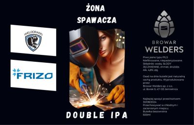 Etykieta WELDORADO ŻONA SPAWACZA - Browar Welders - sklep ineternetowy